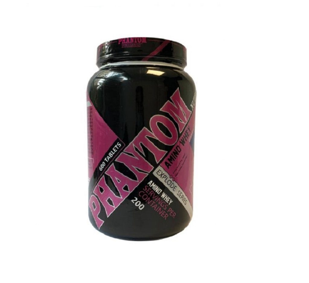 قرص آمینو وی اکسپلود 600 عددی فانتوم نوتریشن | Phantom Nutrition Amino Whey Explode Series 600 Tablets