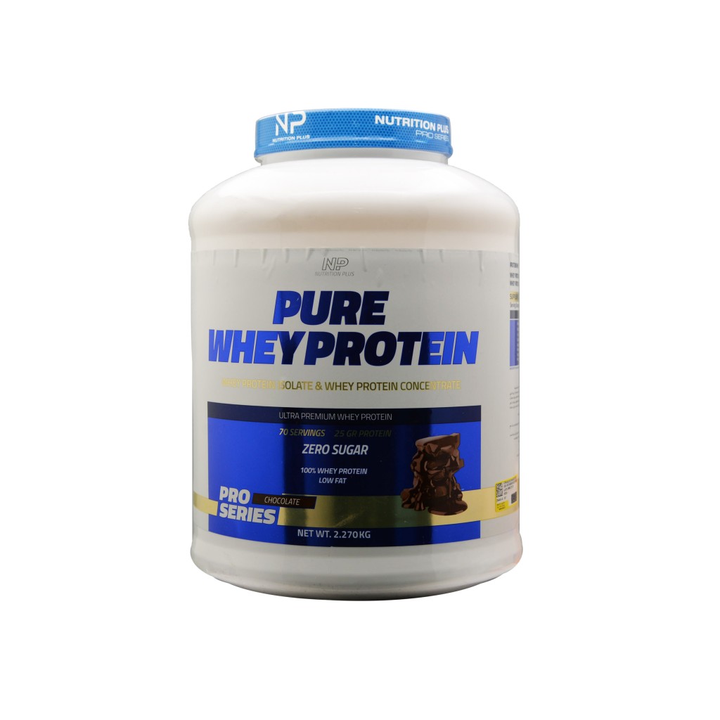 پیور وی پروتئین پرو ان پی نوتریشن پلاس 2270 گرم | Pure Protein NP Nutrition Plus 2270 gr