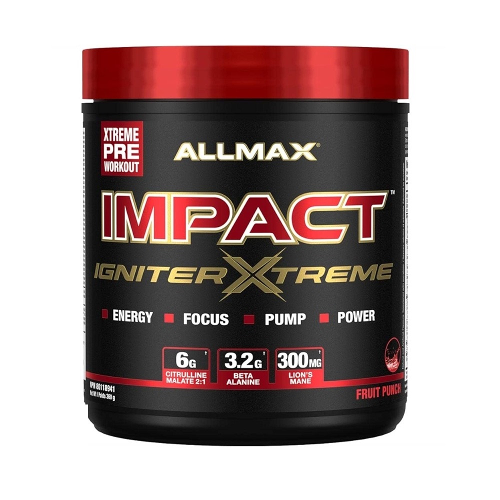پمپ 360 گرم ایمپکت ایگنایتر اکستریم آلمکس | ALLMAX Impact Igniter Xtreme