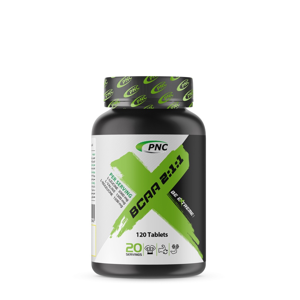 بی سی ای ای 120 عددی پی ان سی کارن | BCAA 120 Caps PNC