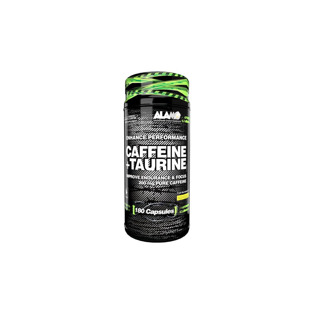 کافئین+تائورین 180 عددی آلامو | CAFFEINE+TAURINE 180 Caps ALAMO
