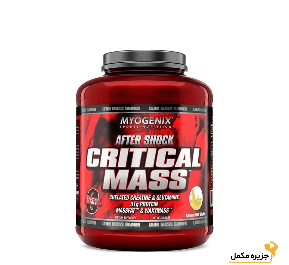 گینر افتر شاک کریتیکال مس مایوژنیکس | MYOGENIX AFTERSHOCK CRITICAL MASS