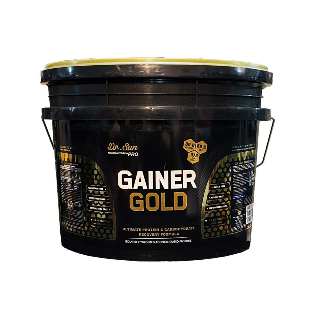 گینر گلد 5 کیلو گرم دکتر سان | GAINER GOLD 5kg Dr Sun