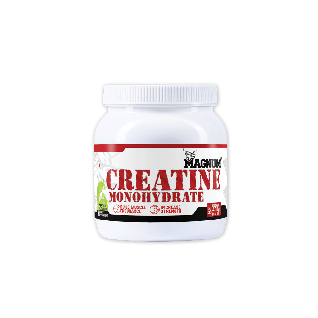 کراتین مونوهیدرات طعم دار 400 گرمی مگنوم | CREATINE MONOHYDRATE 400gr MAGNUM
