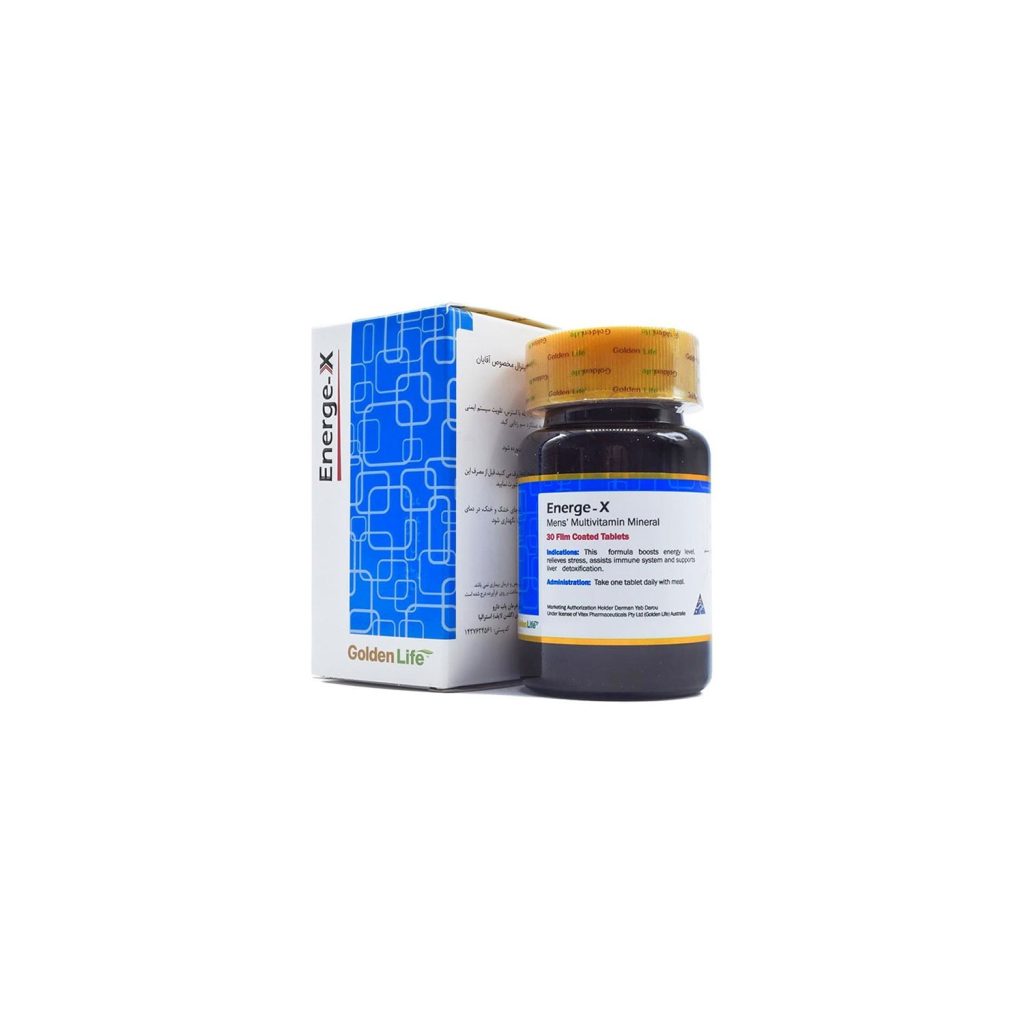 مولتی انرژکس گلدن لایف 60 عدد | Energe-X Golden Life