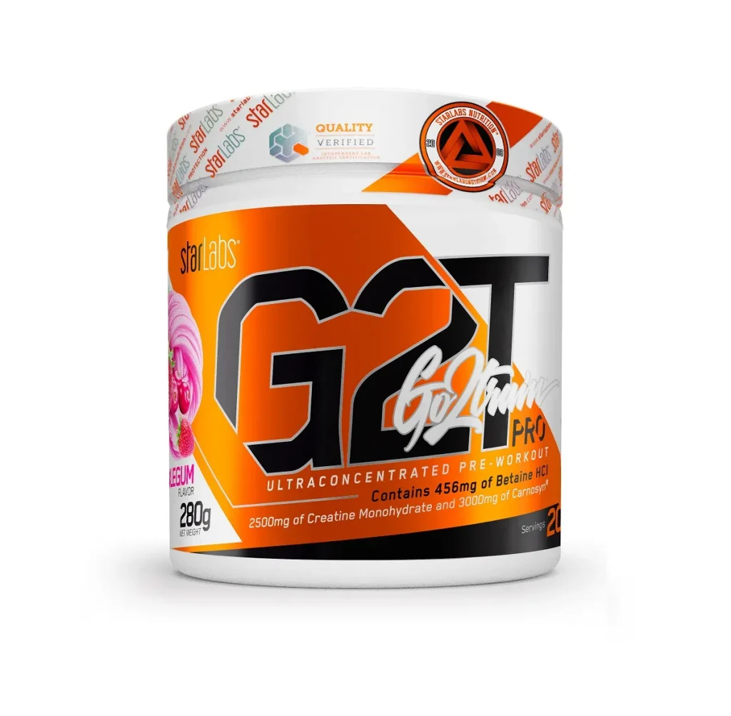 پودر پمپ ۲۸۰ گرمی گوتوترین پرو استارلبز | Go2train Pro 280g Powder