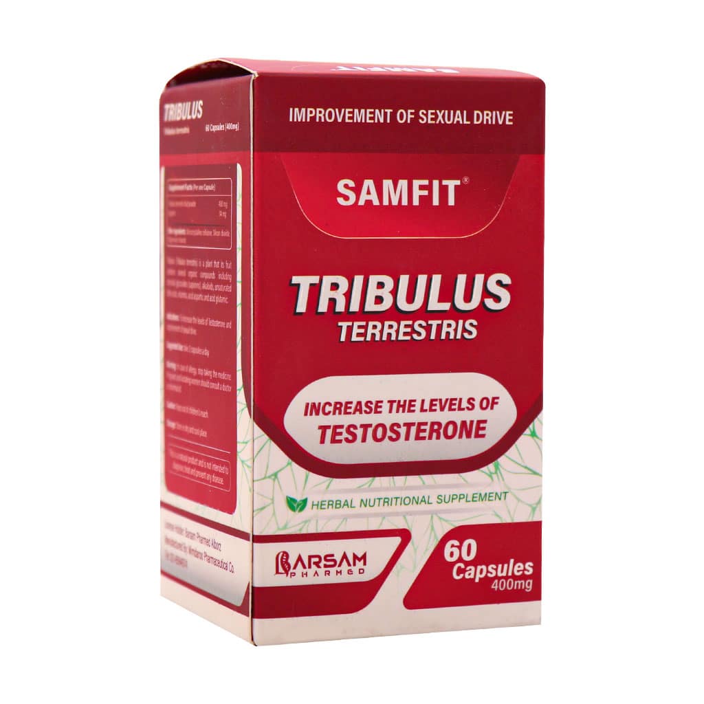 کپسول تریبولوس برسام فارمد 60 عدد | Barsam Pharmed Tribulus 60 Capsules